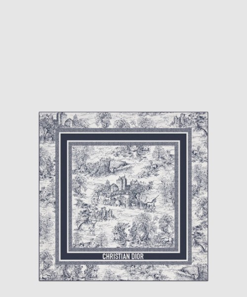 [DIOR-디올]Toile de Jouy Scotland 90 스퀘어 스카프 51SCO