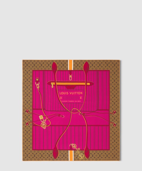 [LOUIS VUITTON-루이비통]MY NEVERFULL 90 스카프 M96258