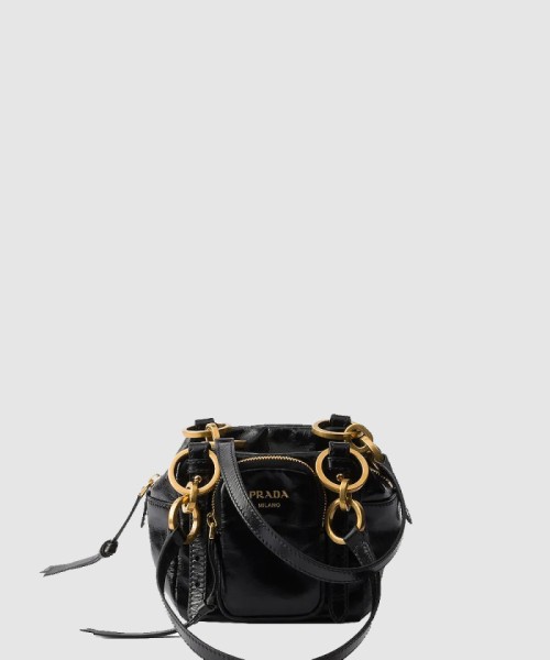 [PRADA-프라다]미니 드롭 레더 토트백 1BB137