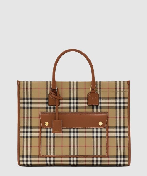 [BURBERRY-버버리]라지 프레야 토트 80975681
