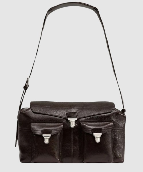 [LEMAIRE-르메르]글로시 베지터블 레더 위켄드 기어백