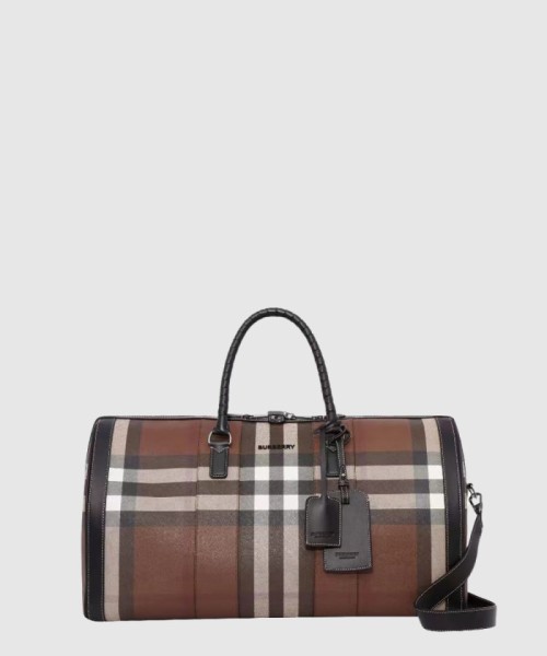 [BURBERRY-버버리]로고 디테일 체크 레더 80527731