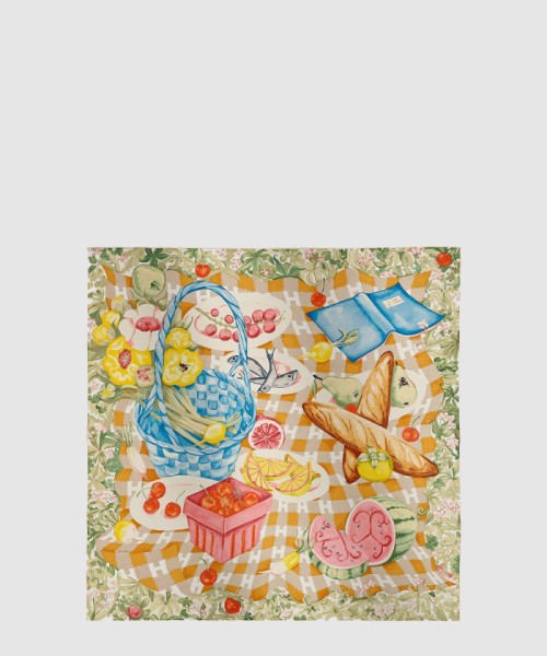 [HERMES-에르메스]Un Carre sur l'Herbe 스카프 90