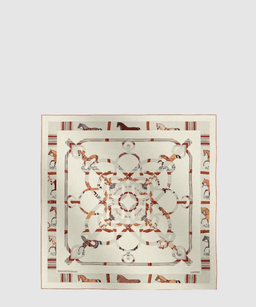 [HERMES-에르메스]Eperon d'Or et Tenues de Jour 숄 90