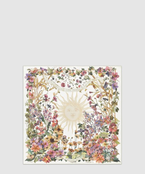 [DIOR-디올]Dior 4 Saisons Ete Soleil 90 스퀘어 스카프 42STA