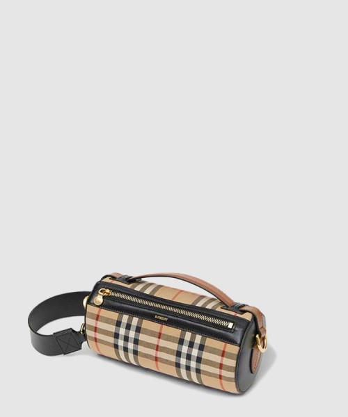 [BURBERRY-버버리]빈티지 체크 배럴백 80150751