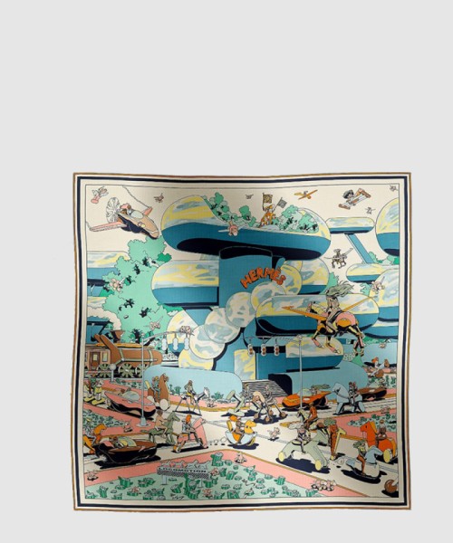 [HERMES-에르메스]Locomotion 숄 140