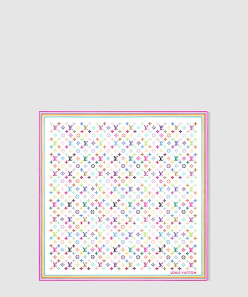 [LOUIS VUITTON-루이비통]LV x TM 모노그램 멀티컬러 스퀘어 90 M94967