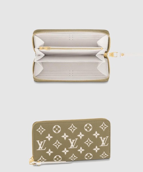 [LOUIS VUITTON-루이비통]모노그램 앙프렝뜨 지퍼 장지갑 M81280