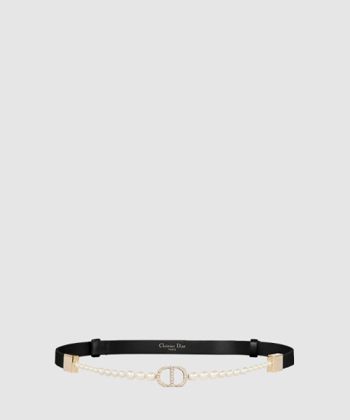[DIOR-디올]30 Montaigne Pearls 벨트 B0589