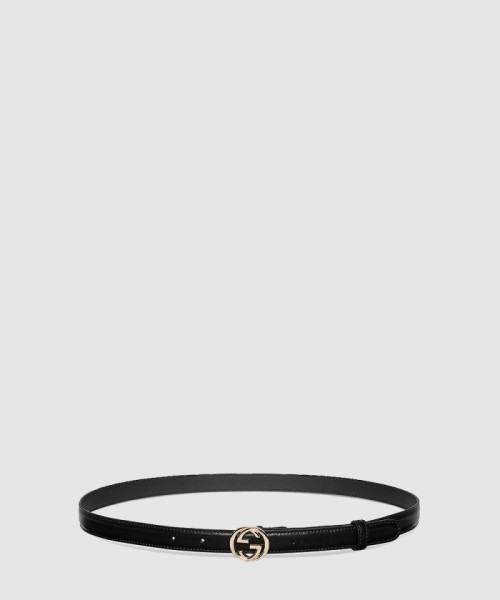 [GUCCI-구찌]인터로킹 G 버클 벨트 813005
