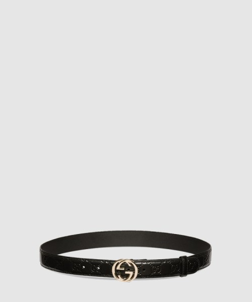 [GUCCI-구찌]SSIMA 30 레더 벨트 813008