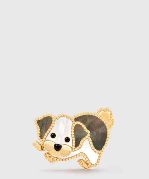 [VAN CLEEF-반클리프]럭키 애니멀 비숑 프리제 클립 9RV00