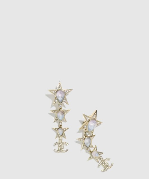 [CHANEL-샤넬]클래식 로고 별 귀걸이 ABA378