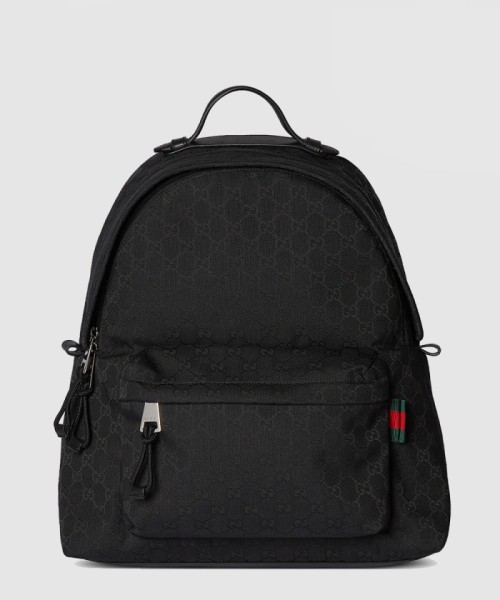 [GUCCI-구찌]웹(Web) 디테일의 미디엄 GG 백팩 824624