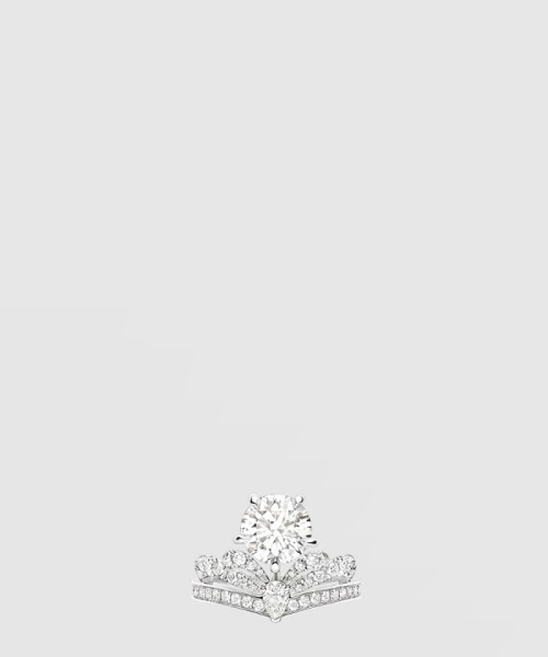 [CHAUMET-쇼메]큐빅 반지 083872