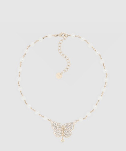 [DIOR-디올]Toile de Jouy Papillon 목걸이 N3272