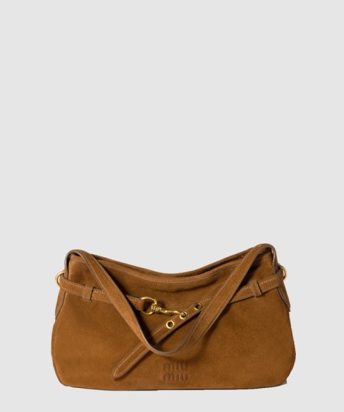 [MIUMIU-미우미우]스웨이드 아방뛰르백 5BC181