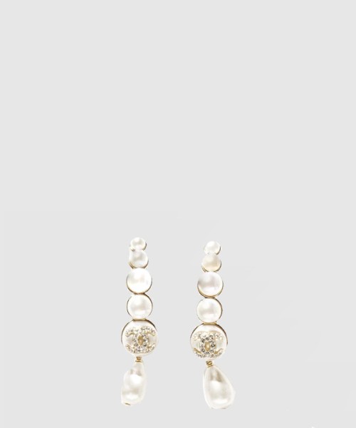 [CHANEL-샤넬]진주 귀걸이 AB8449