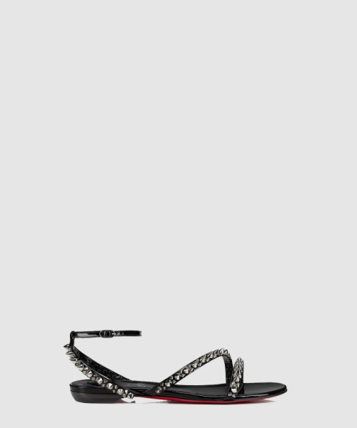 [LOUBOUTIN-루부탱]스터드 플랫 샌들 3220806