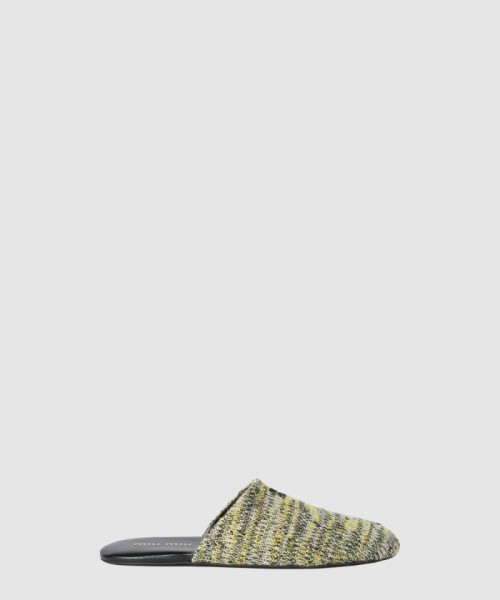 [MIUMIU-미우미우]울 슬리퍼 5S368E