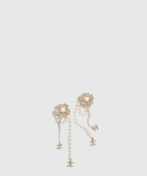 [CHANEL-샤넬]동백 피어싱 ABA578