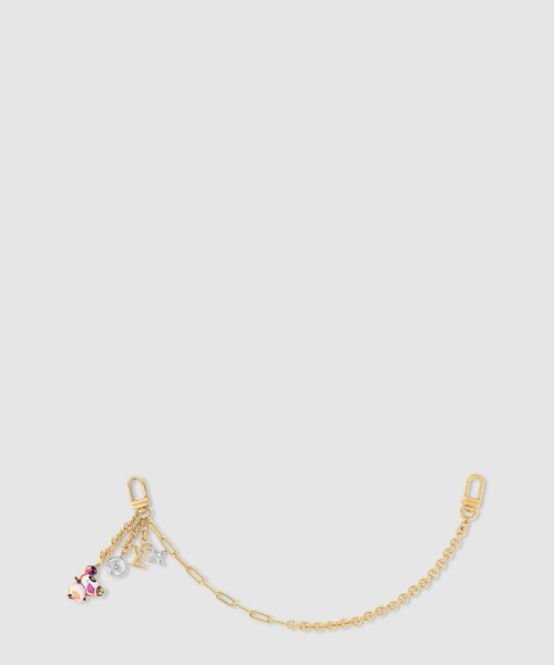 [LOUIS VUITTON-루이비통]LV x TM SUPERFLAT 체인 참 장식 M02452