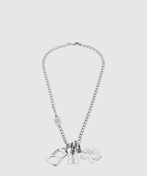 [BALENCIAGA-발렌시아가]캐러셀 클로버 컬렉터 목걸이 833168