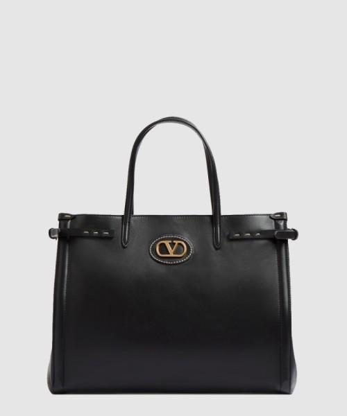 [VALENTINO-발렌티노]가라바니 앙티브 미디엄 카프스킨 쇼퍼백