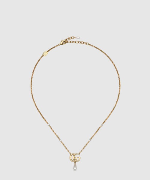 [GUCCI-구찌]GG 마몽 펜던트 목걸이 815310