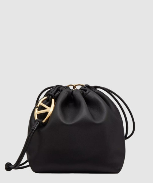 [VALENTINO-발렌티노]VLOGO POUF 쉽스킨 퍼프백