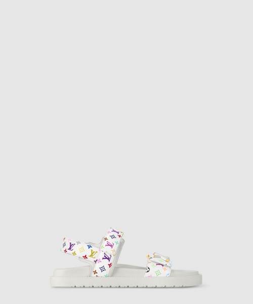 [LOUIS VUITTON-루이비통]LV x TM LV 선셋 플랫 컴포트 샌들 1AGXEQ