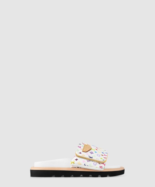 [LOUIS VUITTON-루이비통]LV x TM 풀 필로우 플랫 컴포트 뮬 1AGVQW