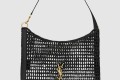 [SAINT LAURENT-생로랑]라피아 마크라메 소재의 oxalis 숄더백 781289
