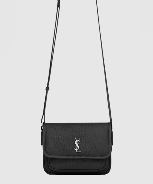 [SAINT LAURENT-생로랑]그레인 램스킨 소재의 niki 스몰 메신저 백 776611