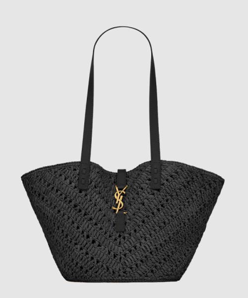 [SAINT LAURENT-생로랑]PANIER 모노그램 라피아 토트백 751240