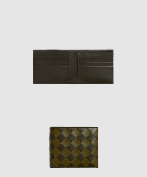 [BOTTEGA-보테가베네타]인트레치아토 폴더형 지갑 743211