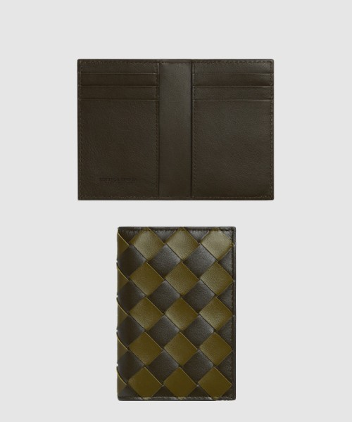 [BOTTEGA-보테가베네타]인트레치아토 플랩 카드 케이스 592619