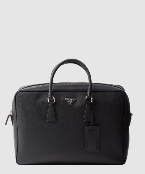 [PRADA-프라다]사피아노 가죽 브리프케이스 2VE026