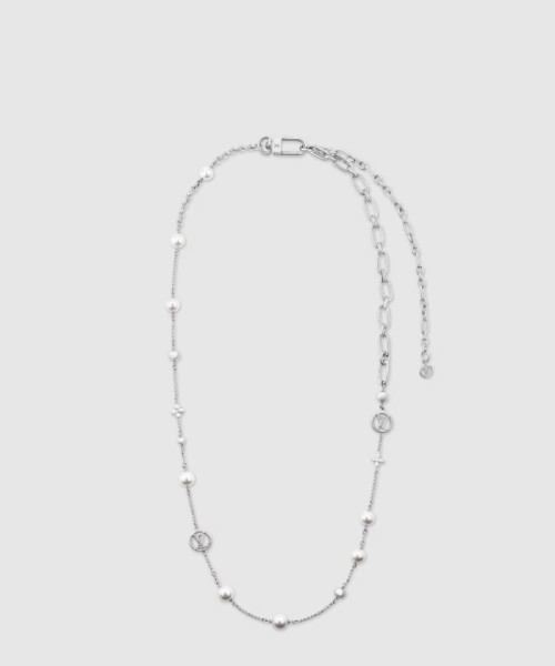 [LOUIS VUITTON-루이비통]믹스 체인 목걸이 M02516