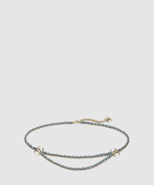 [CHANEL-샤넬]체인 벨트 ABF177