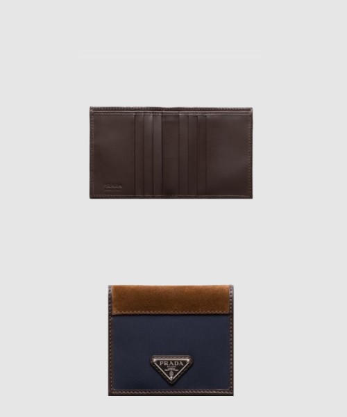 [PRADA-프라다]리나일론 앤 레더 월렛 2MO004