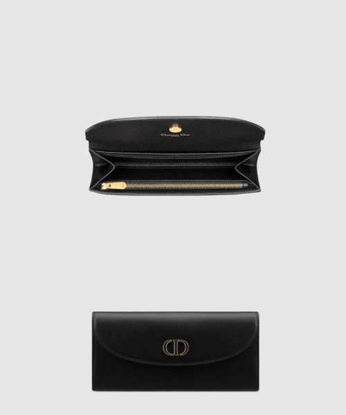 [DIOR-디올]30 Montaigne Avenue 송아지 가죽 지갑 S2314