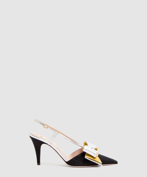[VALENTINO-발렌티노]보와우 슬링백 펌프스