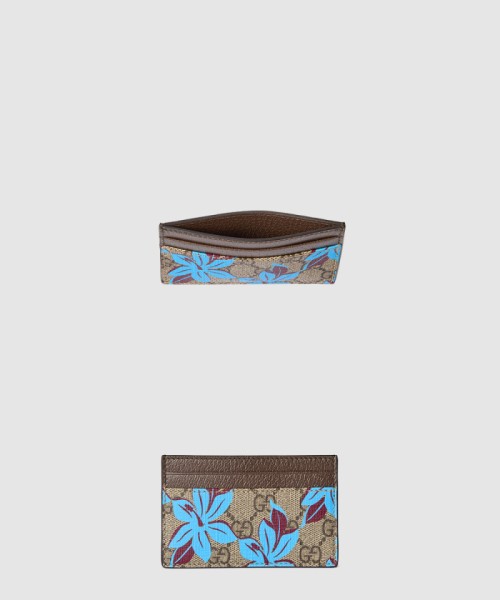 [GUCCI-구찌]GG 플라워 카드 지갑 841149