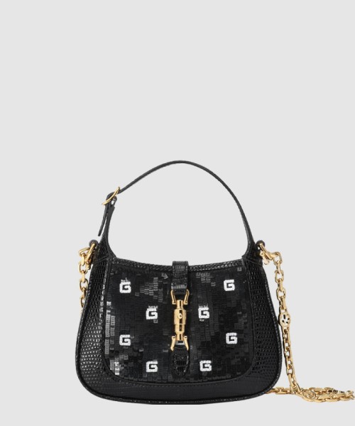 [GUCCI-구찌]미니 재키 1961 스팽글 가방 675799