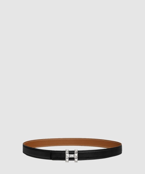 [HERMES-에르메스]H Infini 벨트 버클 & 리버서블 가죽 스트랩