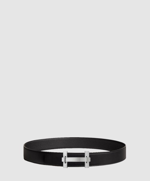 [HERMES-에르메스]H Jumping 벨트 버클 & 리버서블 가죽 스트랩