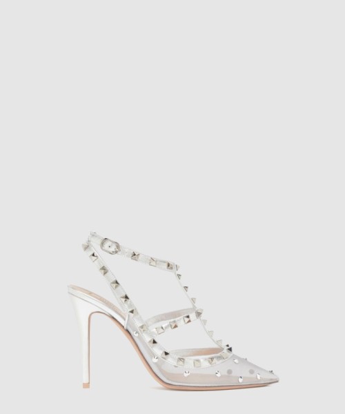 [VALENTINO-발렌티노]락스터드 스트랩 펌프스