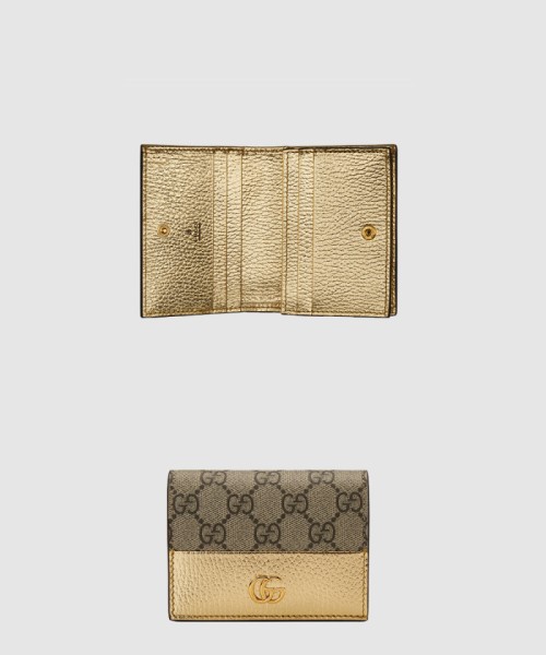 [GUCCI-구찌]바이컬러 카드 케이스 지갑 658610